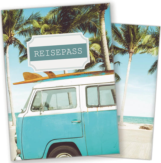 Camper Reisepasshülle für Erwachsene und Kinder
