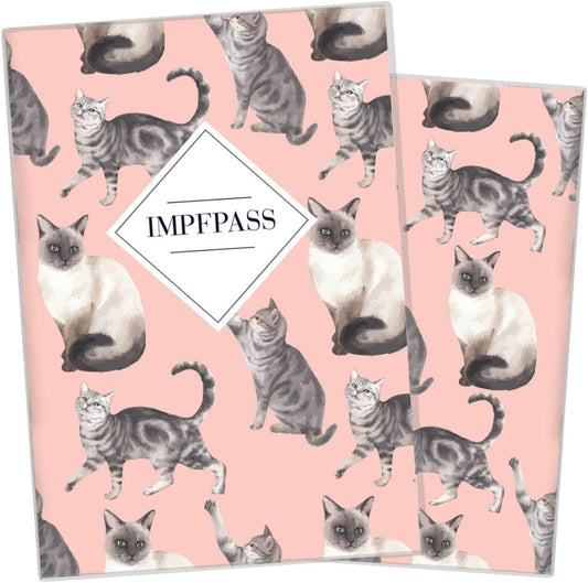 Kitty Wilhelm Fell Impfpasshülle für Tiere