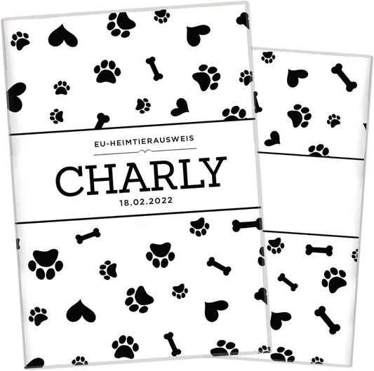 Charly Wilhelm Fell EU-Heimtierausweis für Tiere Mit Namen