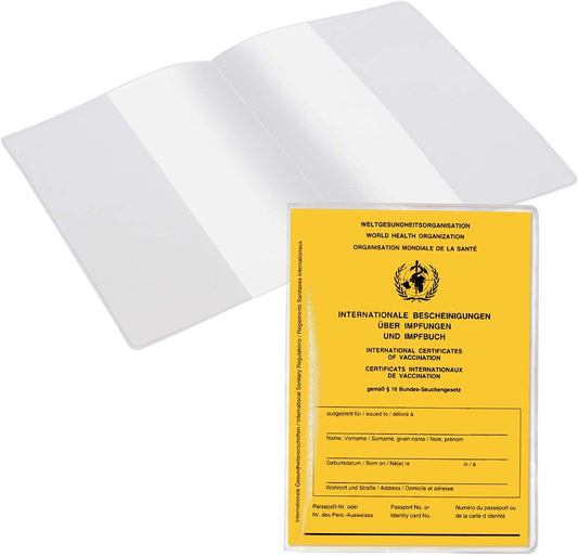 2 Impfpasshüllen für Erwachsene und Kinder
