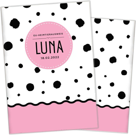 Luna Wilhelm Fell EU-Heimtierausweis für Tiere Mit Namen