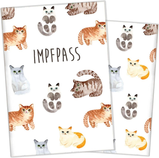 Mauzi Wilhelm Fell Impfpasshülle für Tiere