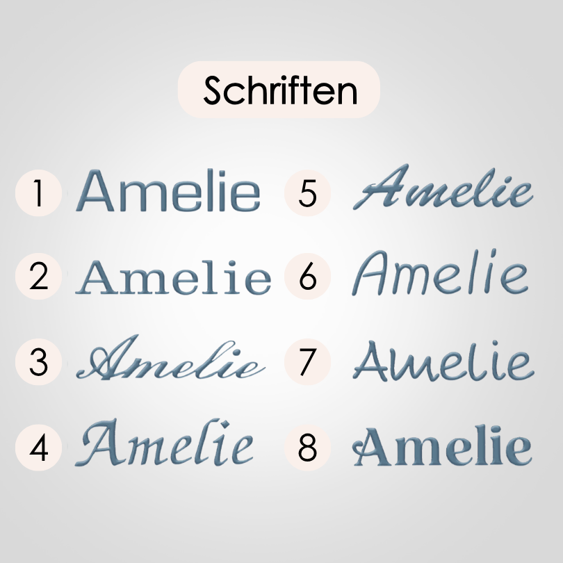 Regenbogen Pastell Mutterpasshülle aus Filz Mit Personalisierung