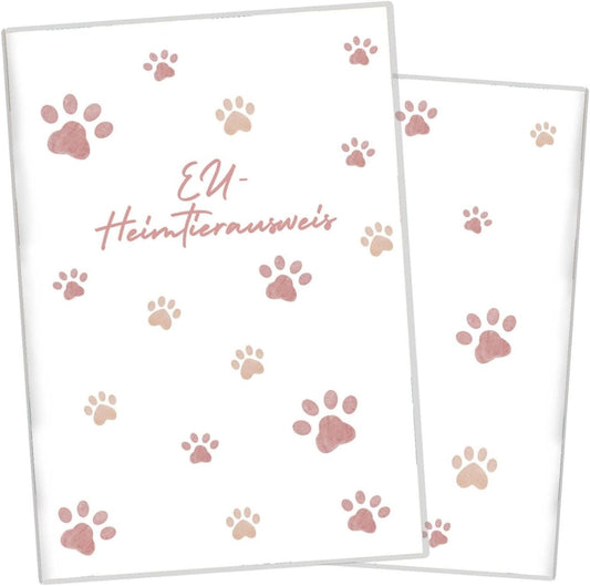 Pfote Rosa Wilhelm Fell EU-Heimtierausweis für Tiere