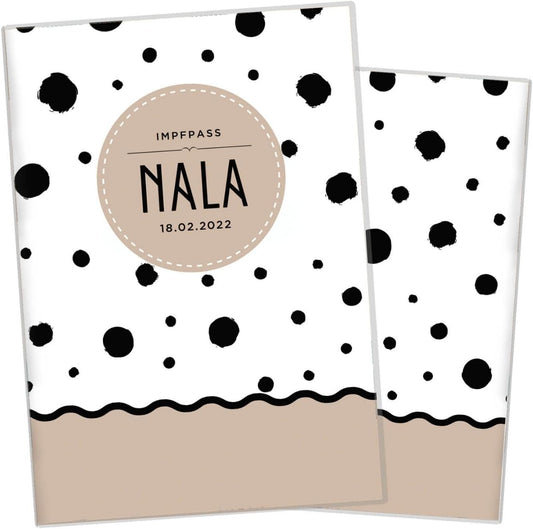 Nala Wilhelm Fell Impfpasshülle für Tiere Mit Namen