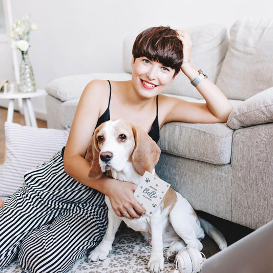 Pfote Blau Wilhelm Fell Impfpasshülle für Tiere Mit Namen