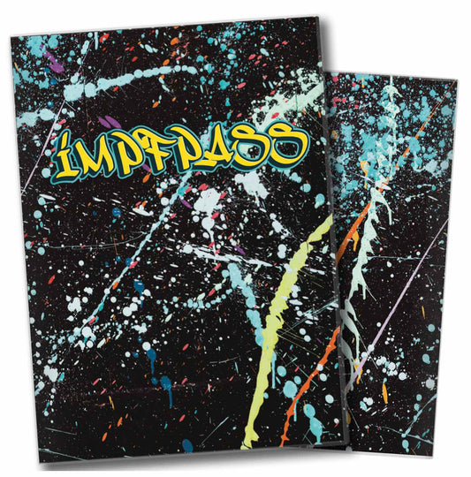 Graffiti Impfpasshülle für Erwachsene und Kinder