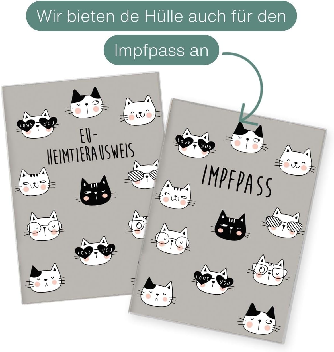 Katze Wilhelm Fell EU-Heimtierausweis für Tiere