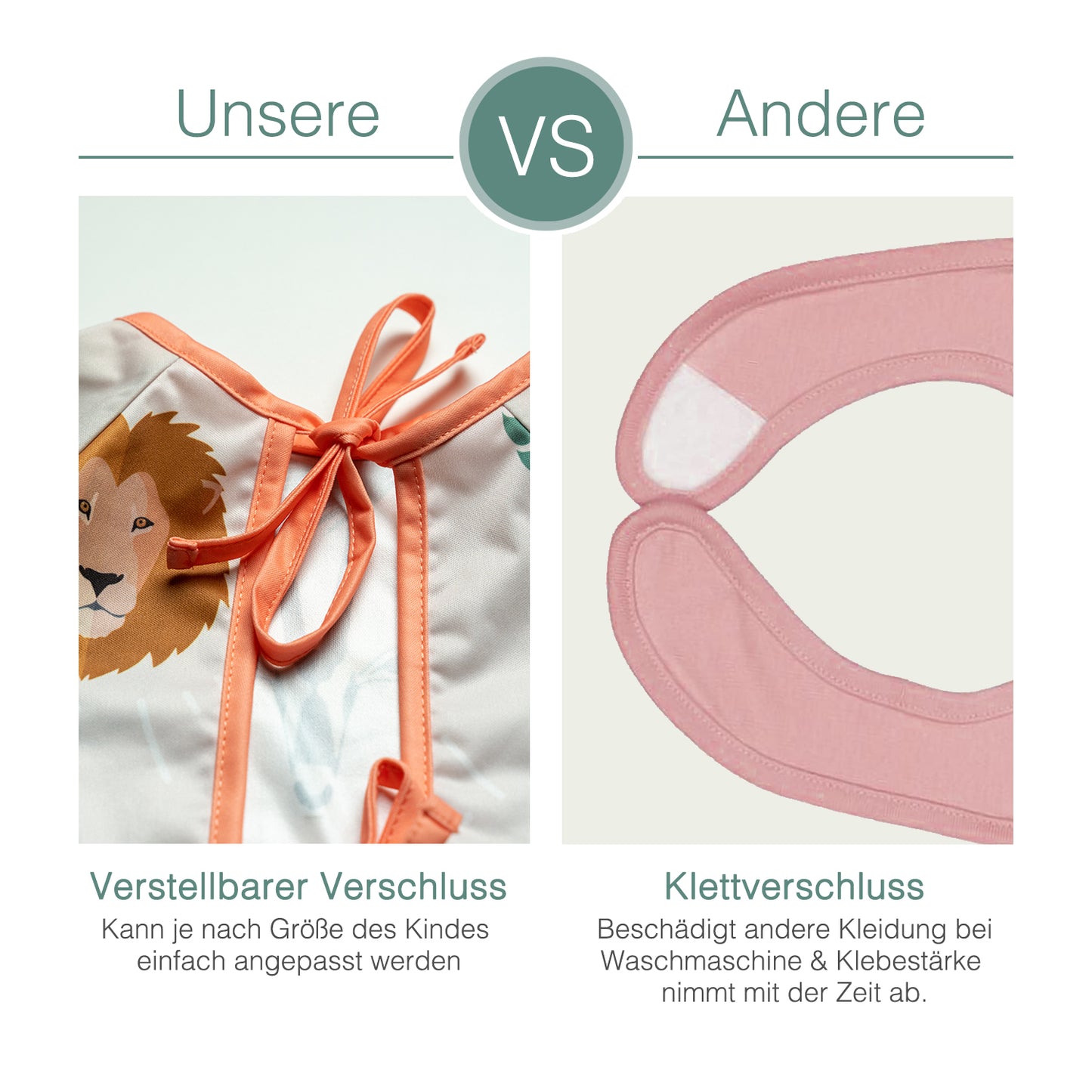 Lätzchen im Bären Design | 12 bis 48 Monate