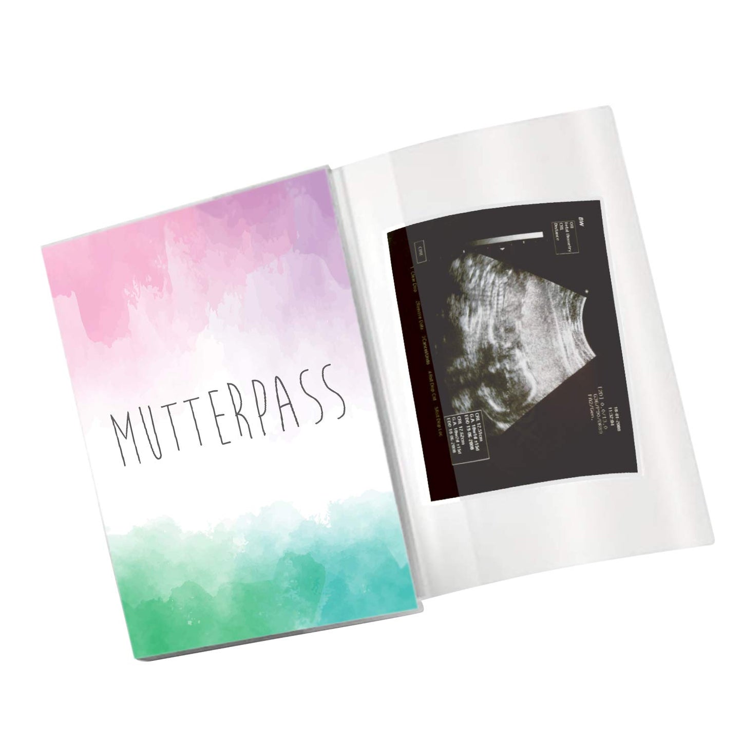 Watercolor 3 Mutterpasshülle Ohne Personalisierung
