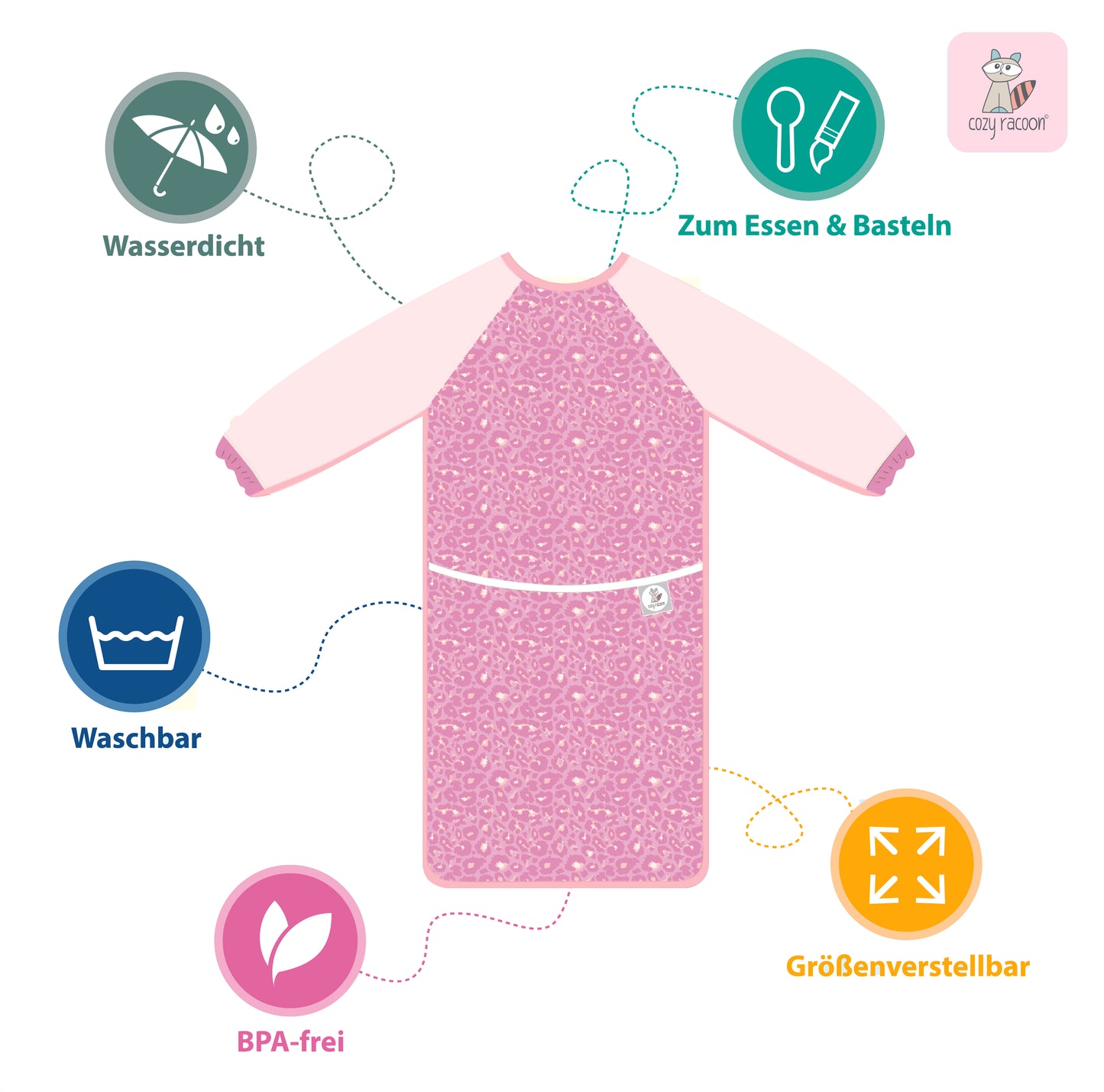 Lätzchen im Bären Design | 12 bis 48 Monate