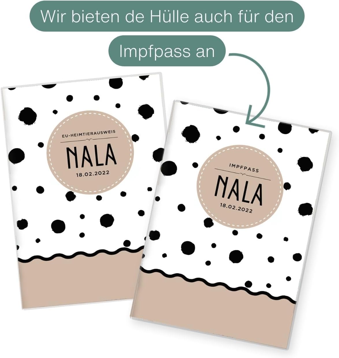 Nala Wilhelm Fell EU-Heimtierausweis für Tiere Mit Namen