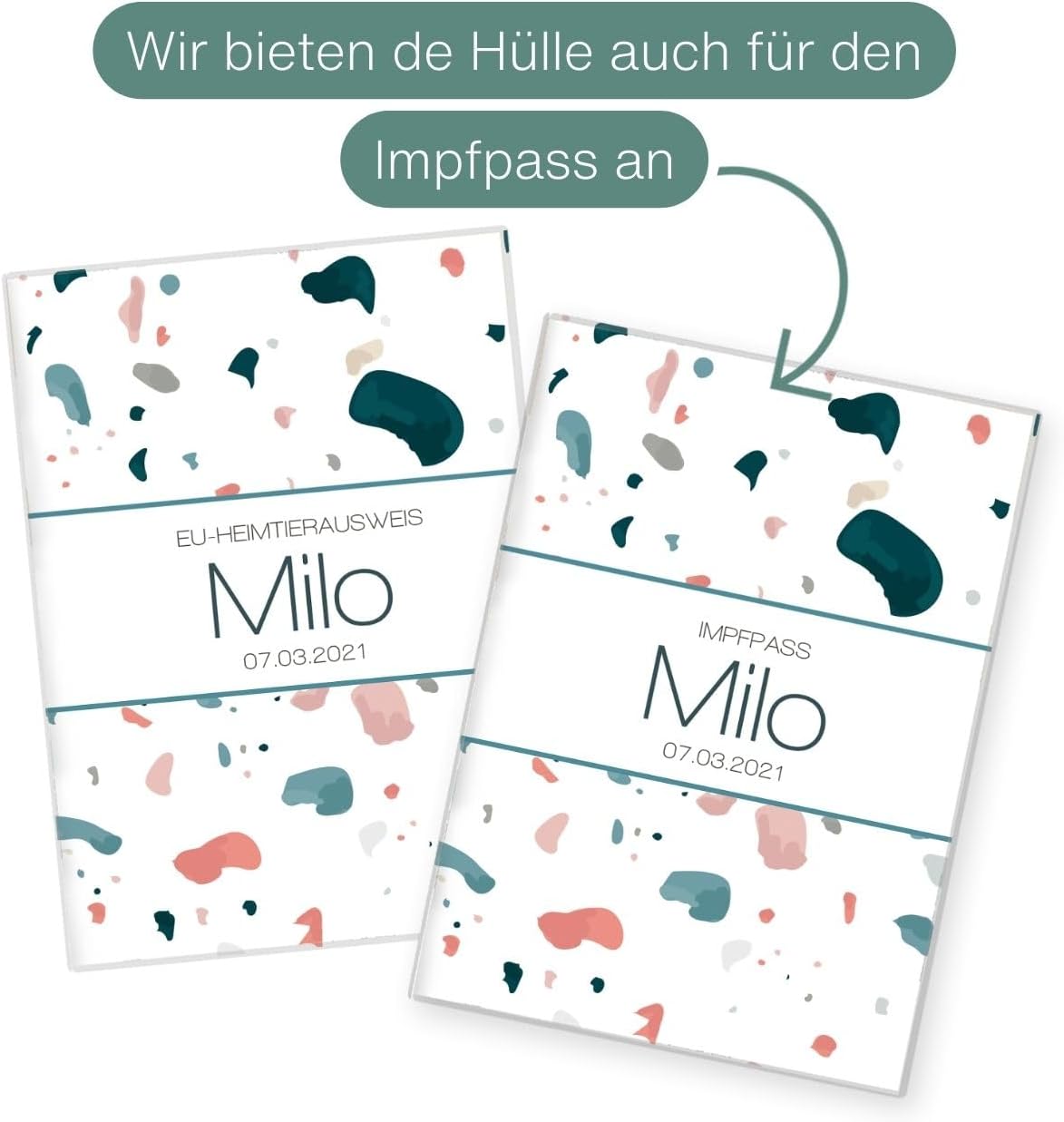 Milo Wilhelm Fell EU-Heimtierausweis für Tiere Mit Namen