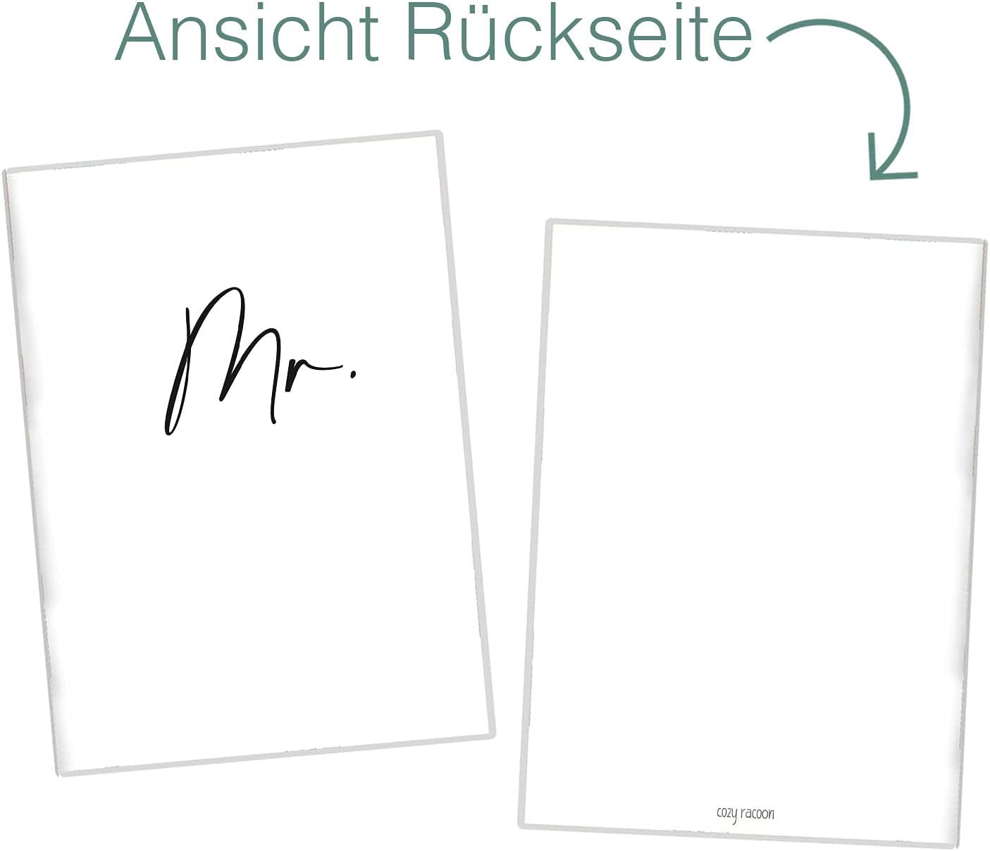 Mr. Reisepasshülle für Erwachsene und Kinder