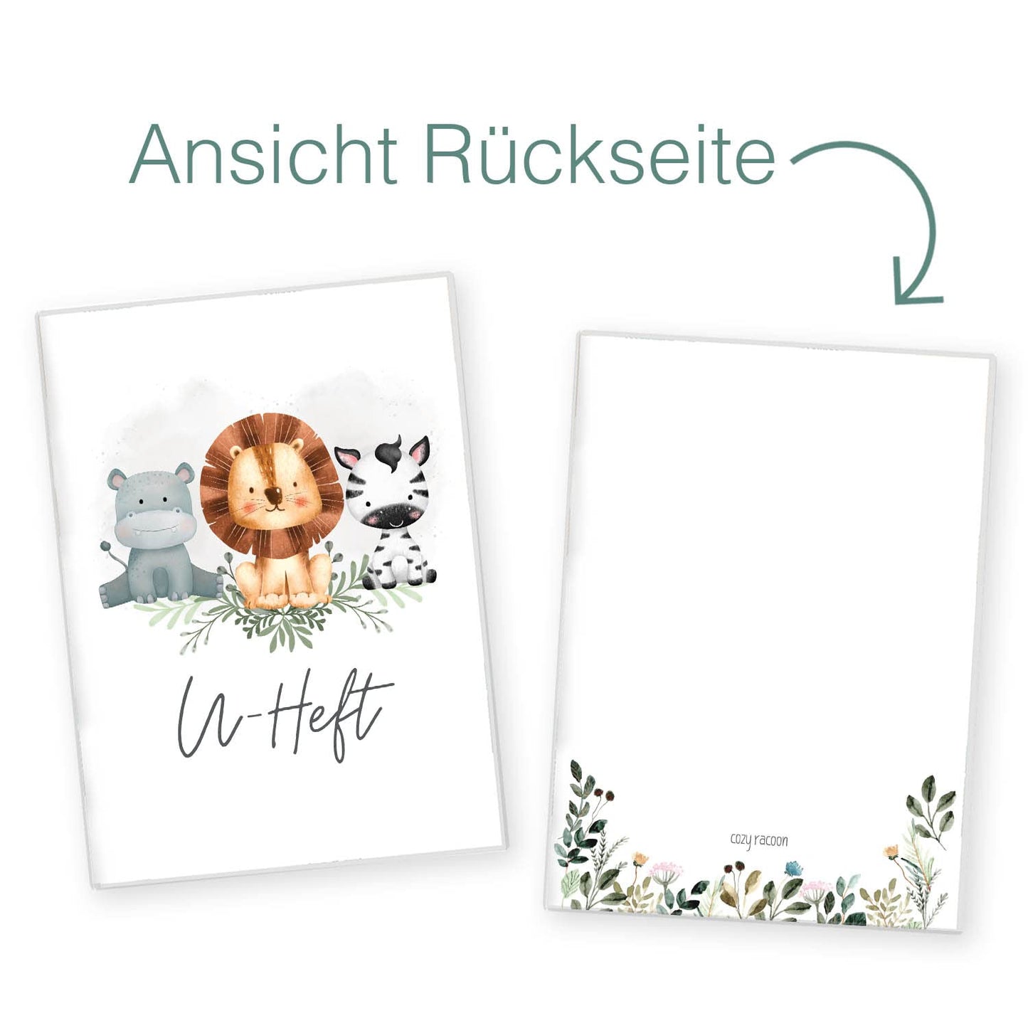 Wilde Freunde U-Heft und Impfpasshülle Ohne Personalisierung