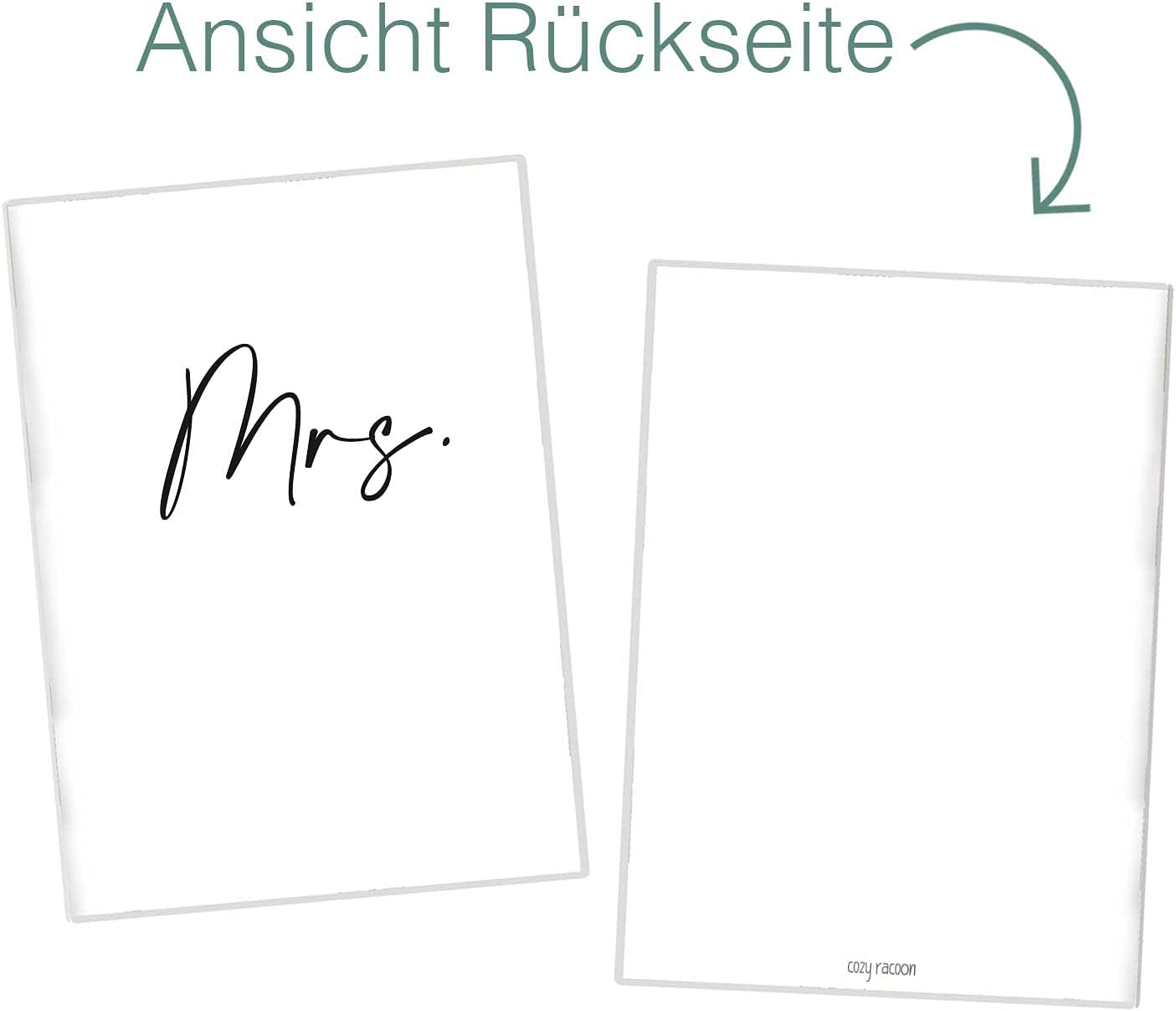 Mrs. Reisepasshülle für Erwachsene und Kinder