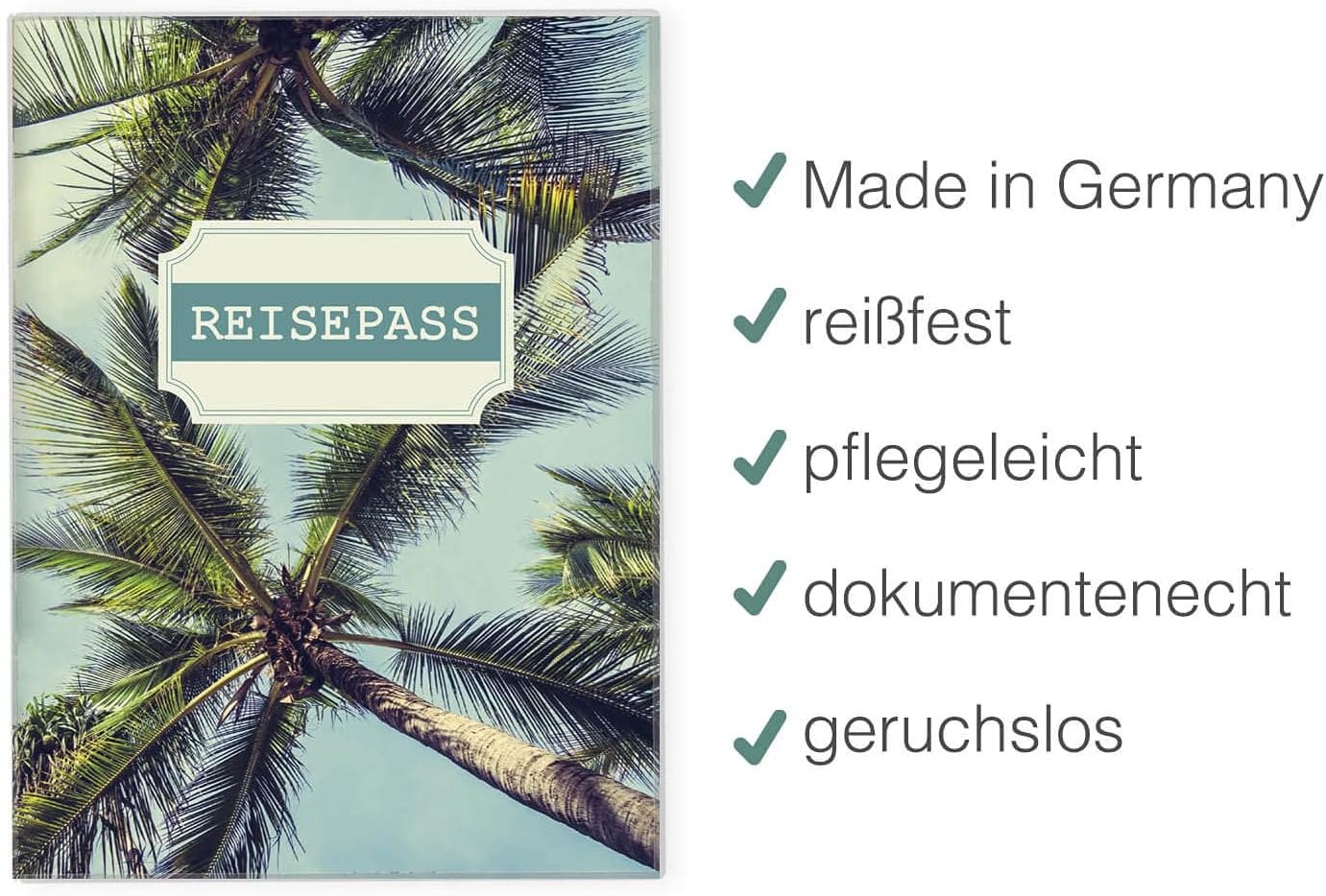 Holiday Sky Reisepasshülle für Erwachsene und Kinder