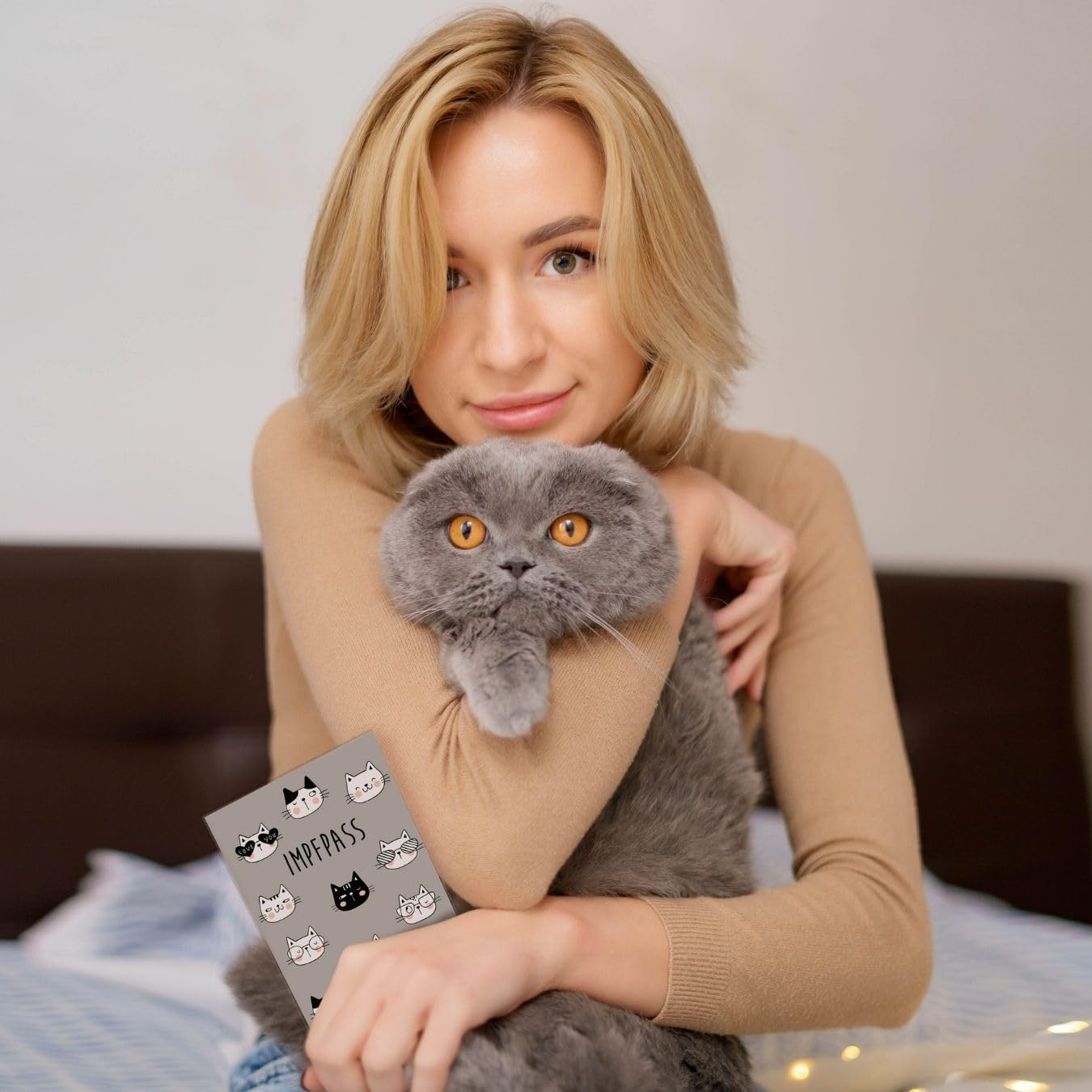 Katze Wilhelm Fell Impfpasshülle für Tiere