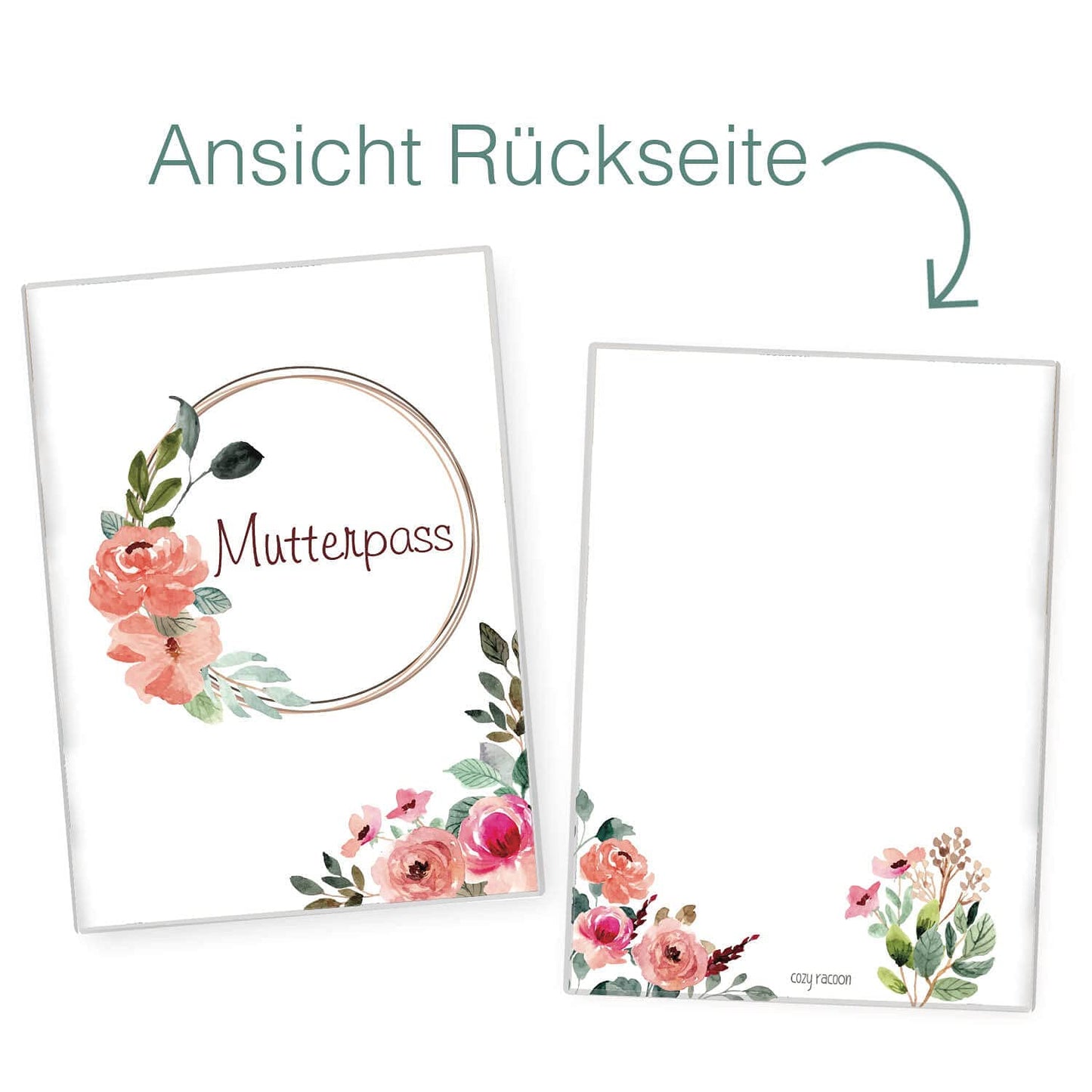 Blossom Love Mutterpasshülle Ohne Personalisierung