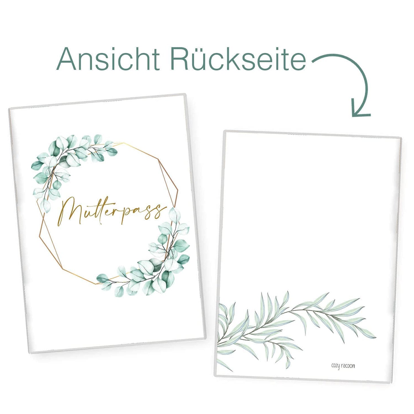 Eukalyptus Mutterpasshülle Ohne Personalisierung
