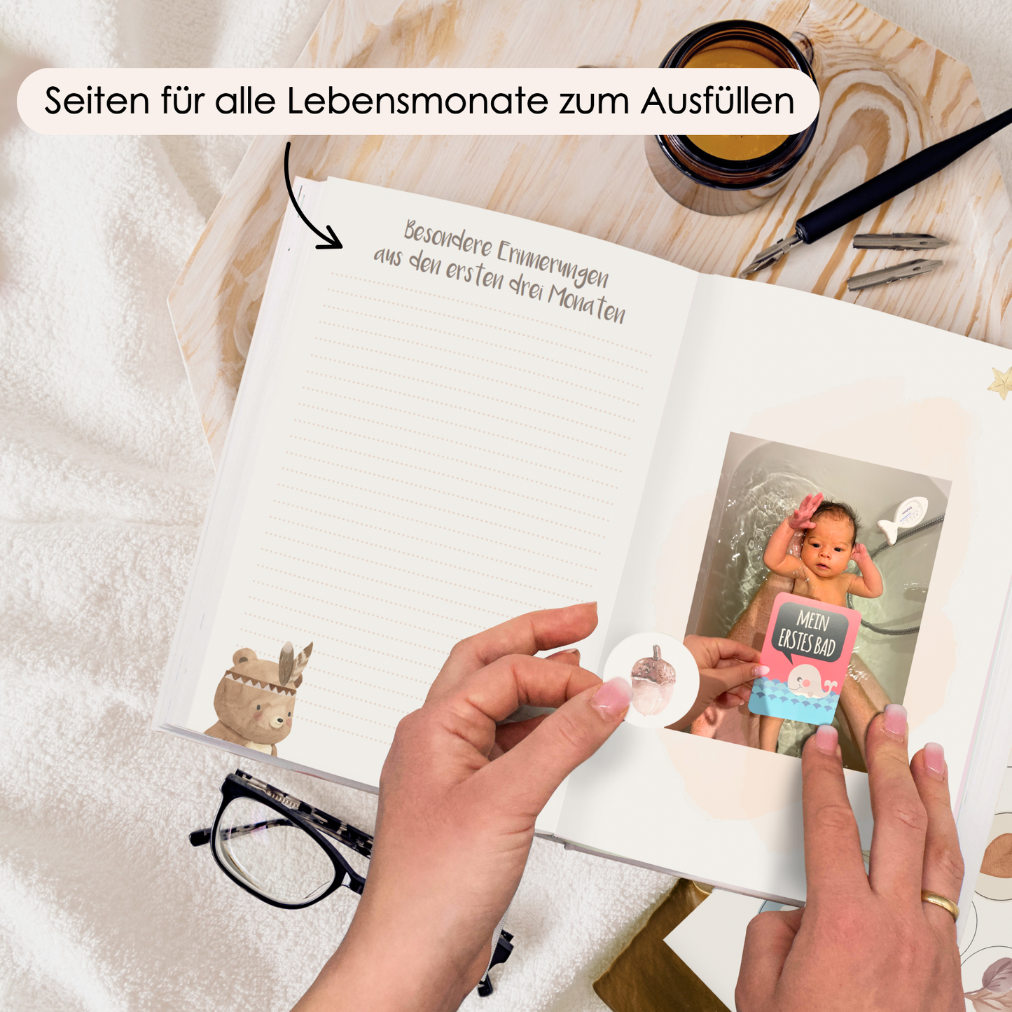 Boho Tiere Babyalbum