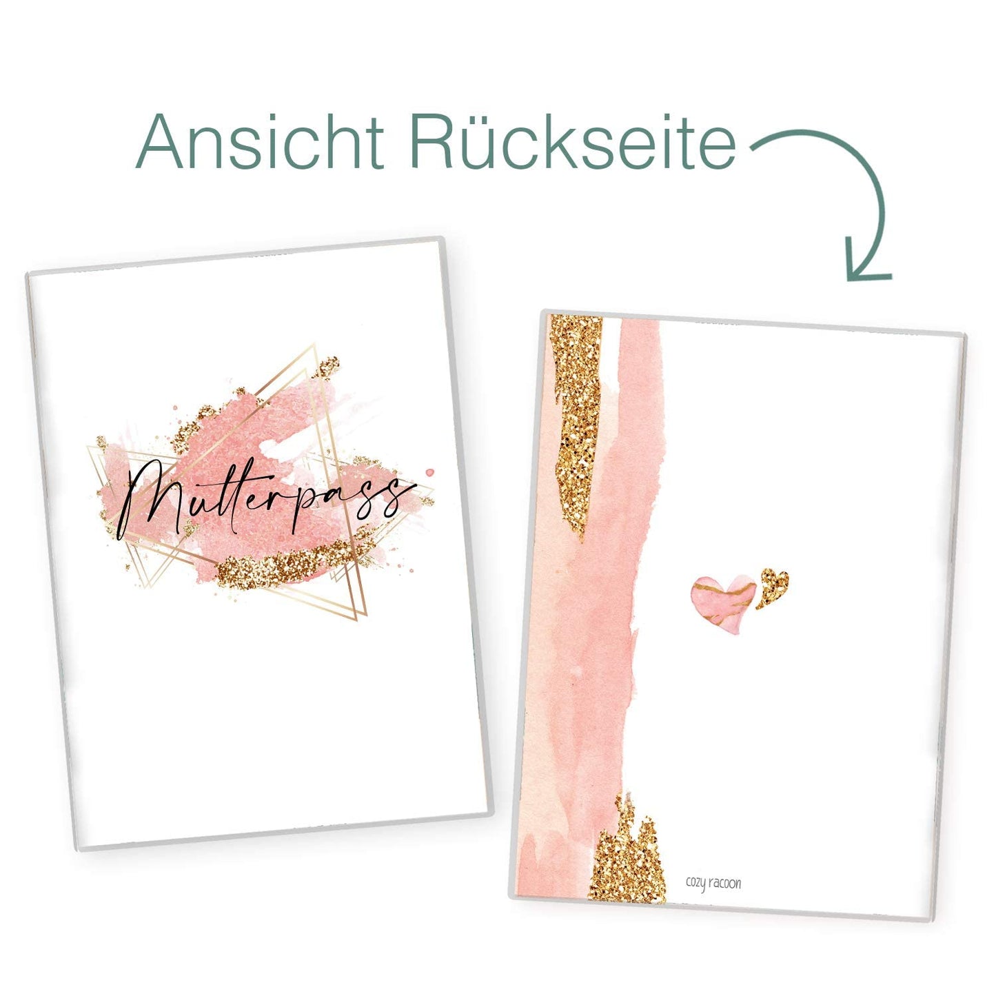Glamour Splash Mutterpasshülle Ohne Personalisierung