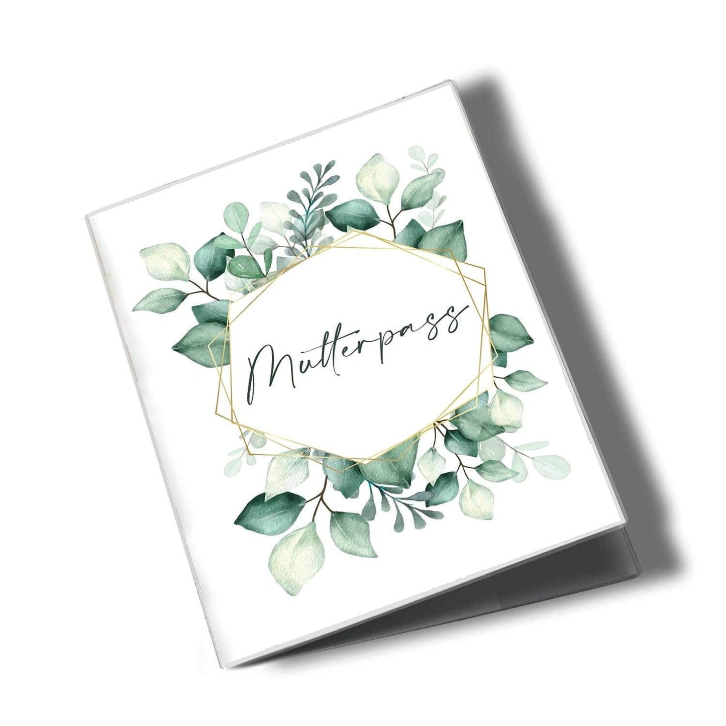 Green Leaves Mutterpasshülle Ohne Personalisierung