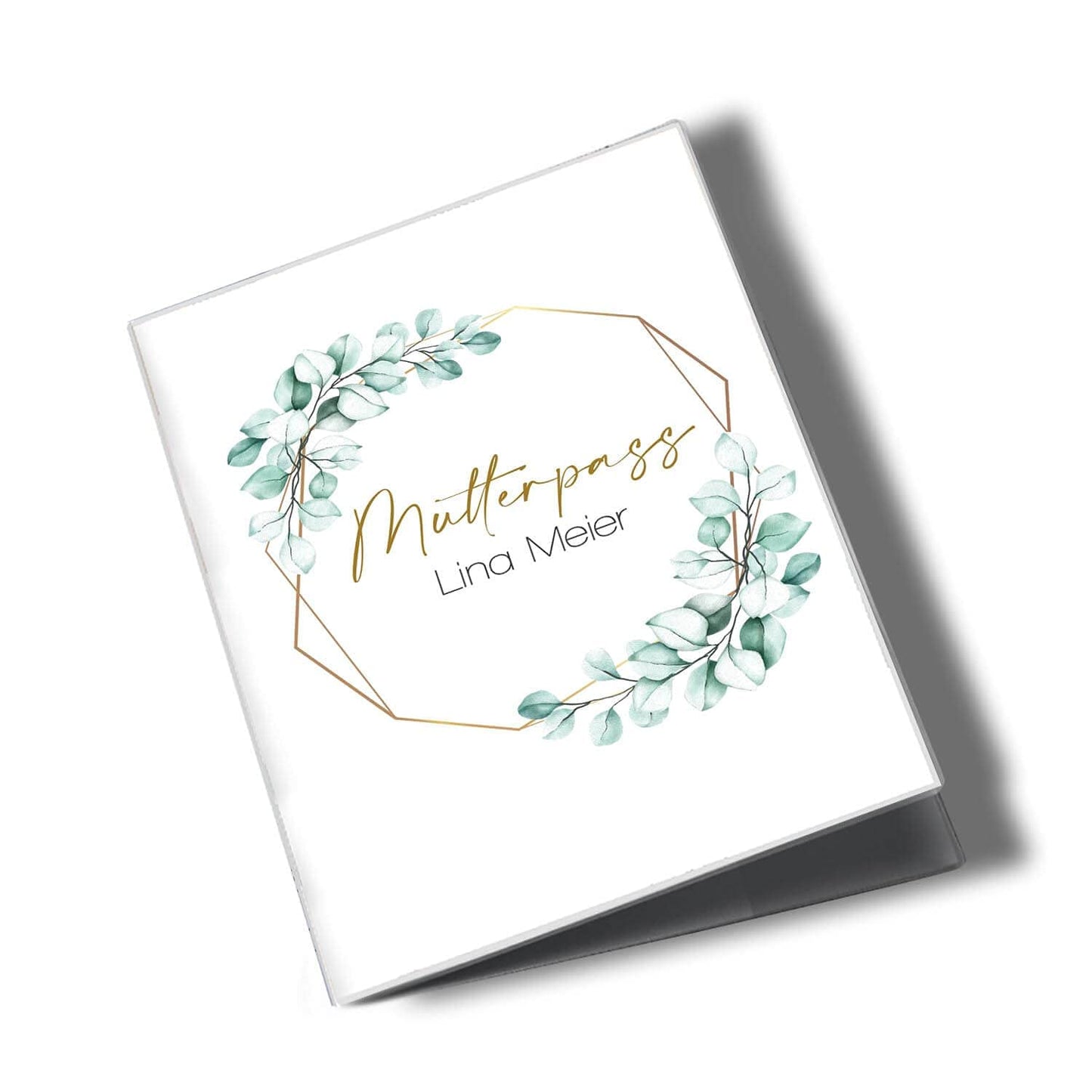 Eukalyptus Mutterpasshülle Mit Personalisierung