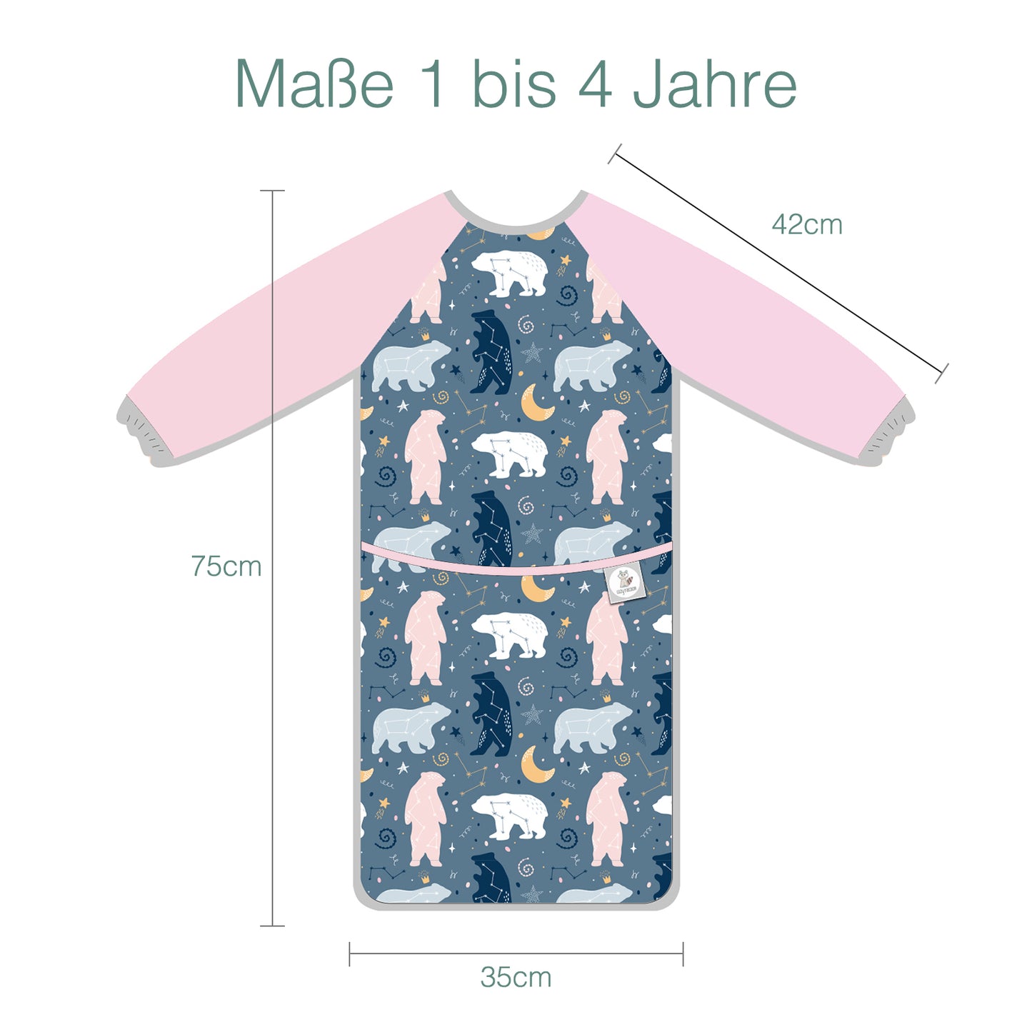 Lätzchen im Bären Design | 12 bis 48 Monate