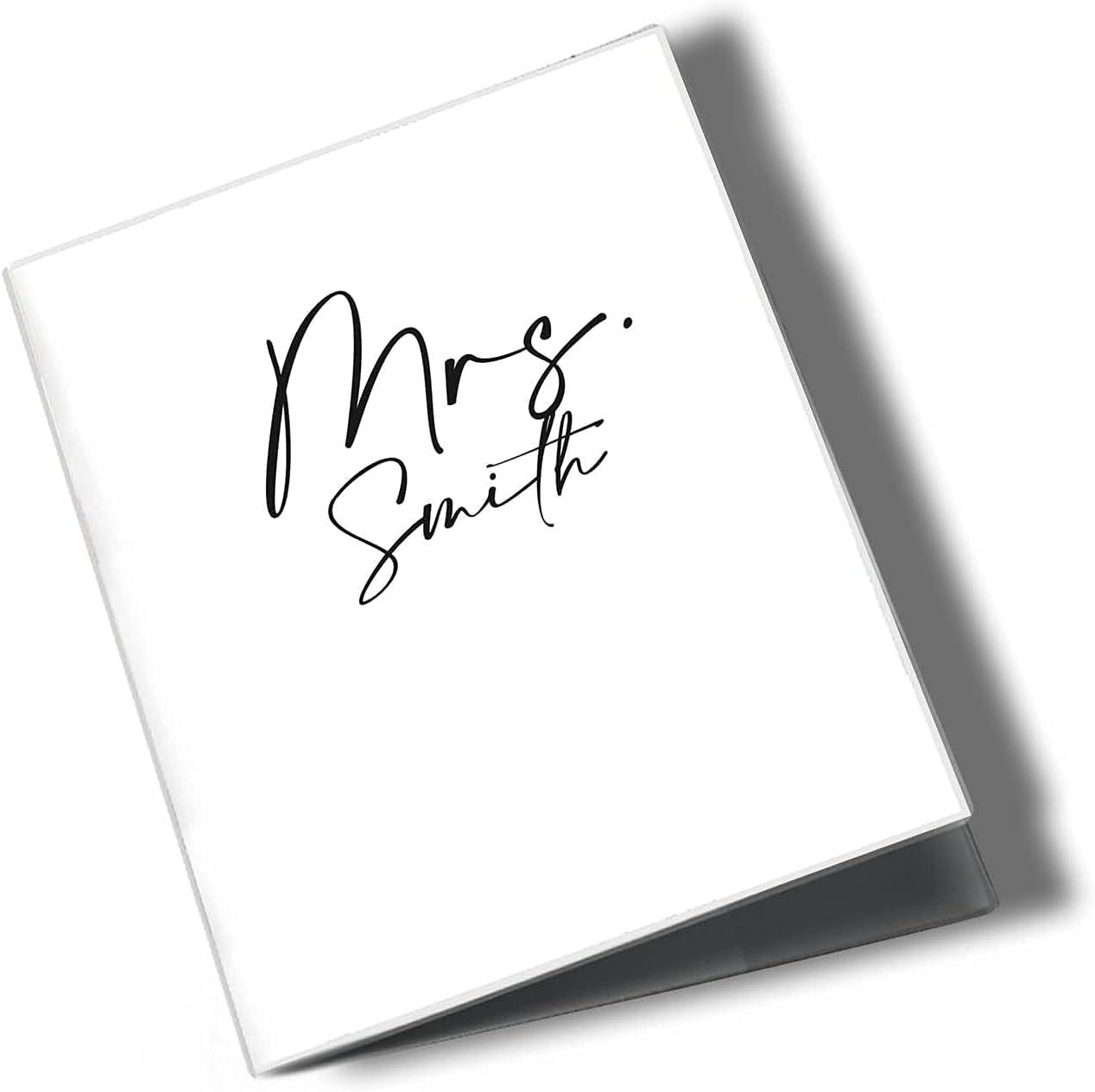 Mrs. Reisepasshülle für Erwachsene und Kinder Mit Namen