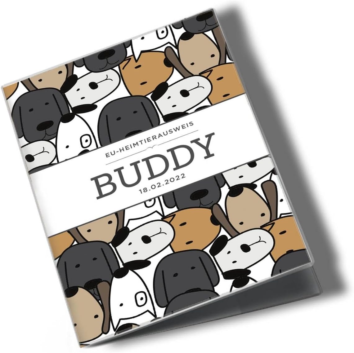 Buddy Wilhelm Fell EU-Heimtierausweis für Tiere Mit Namen