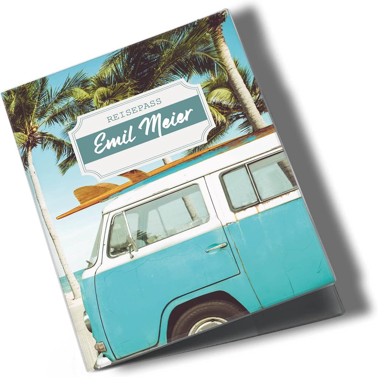 Camper Reisepasshülle für Erwachsene und Kinder Mit Namen