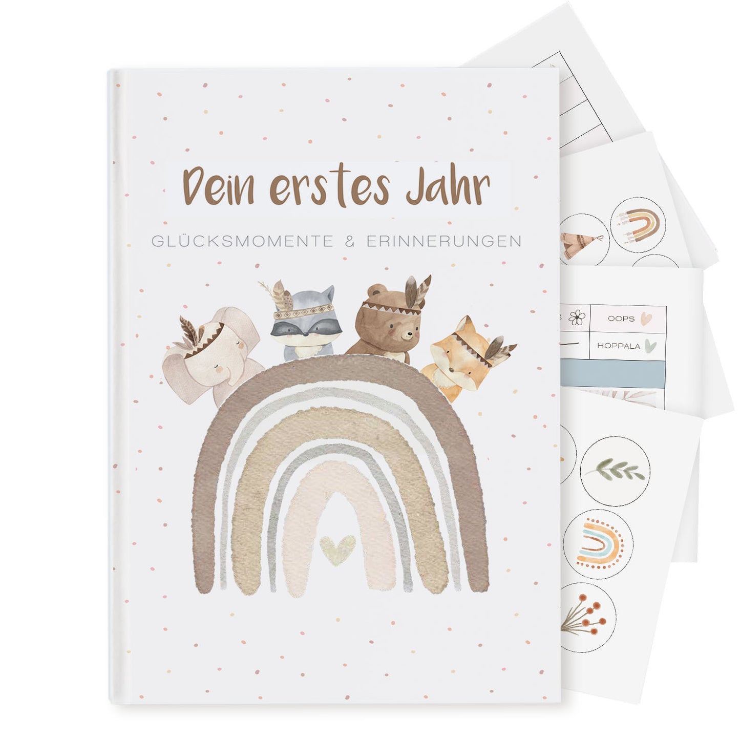 Boho Tiere Babyalbum