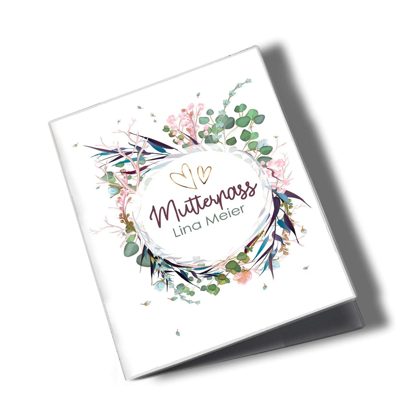 Flower Party Mutterpasshülle Mit Personalisierung