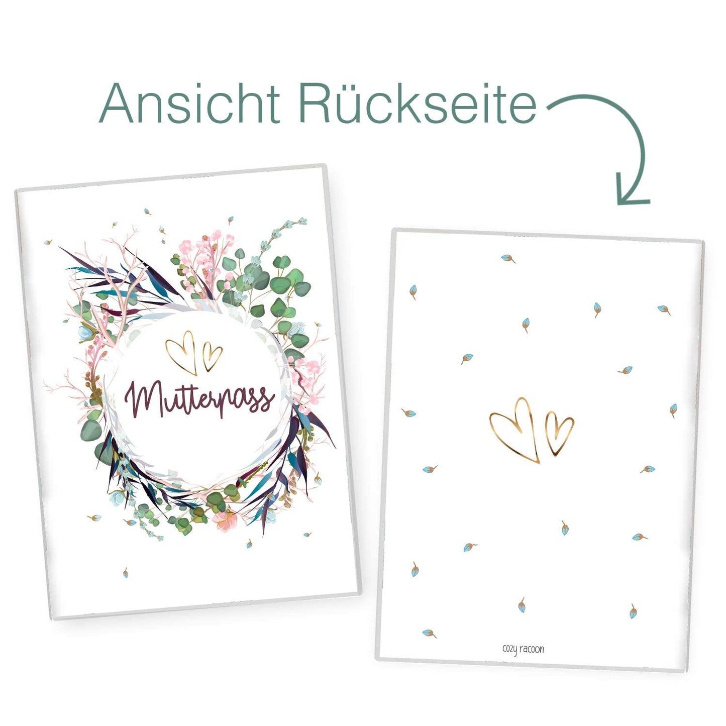 Flower Party Mutterpasshülle Ohne Personalisierung