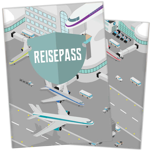 Airport Reisepasshülle für Kinder