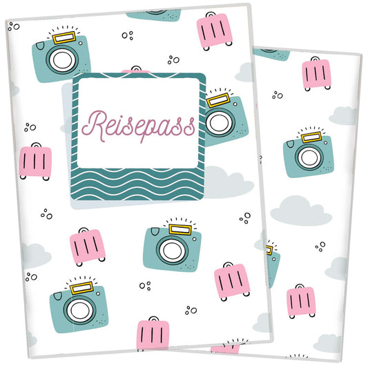 Kamera Reisepasshülle für Kinder