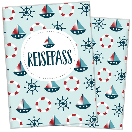 Maritim Reisepasshülle für Kinder