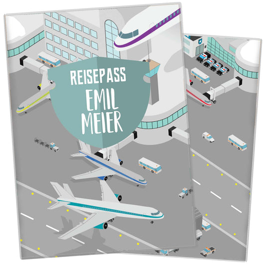 Airport Reisepasshülle für Kinder Mit Personalisierung