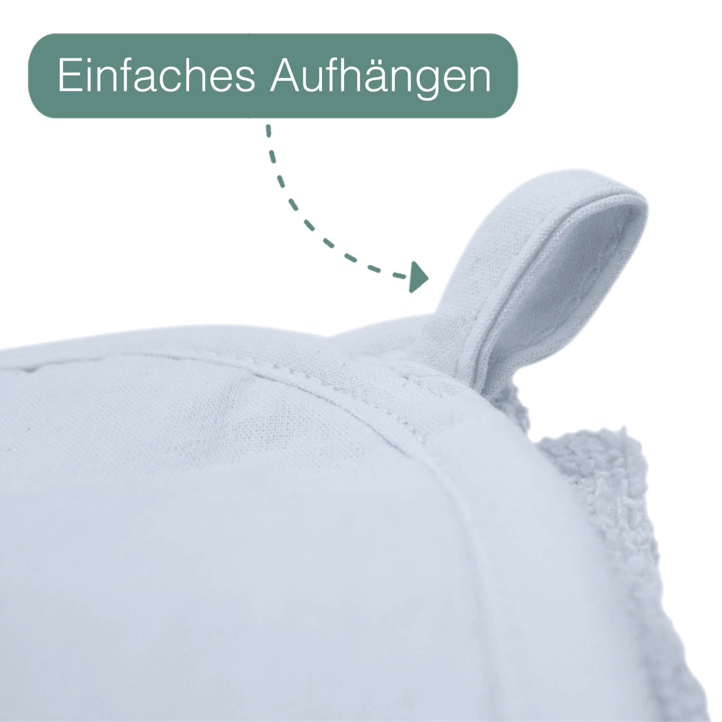 Hellblau Kinder Kapuzenhandtuch für Kleinkinder und Kinder