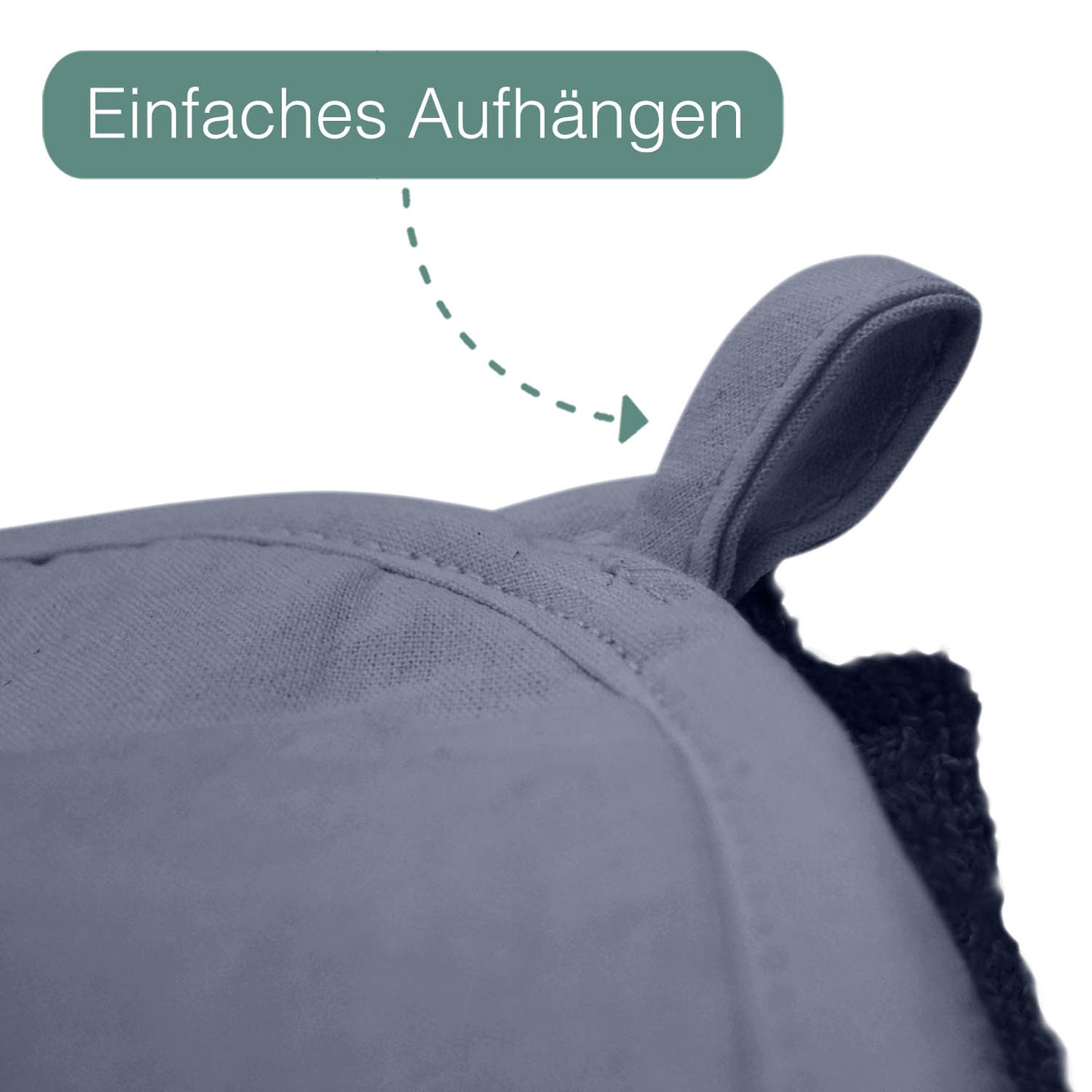Blaugrau Kinder Kapuzenhandtuch für Kleinkinder und Kinder