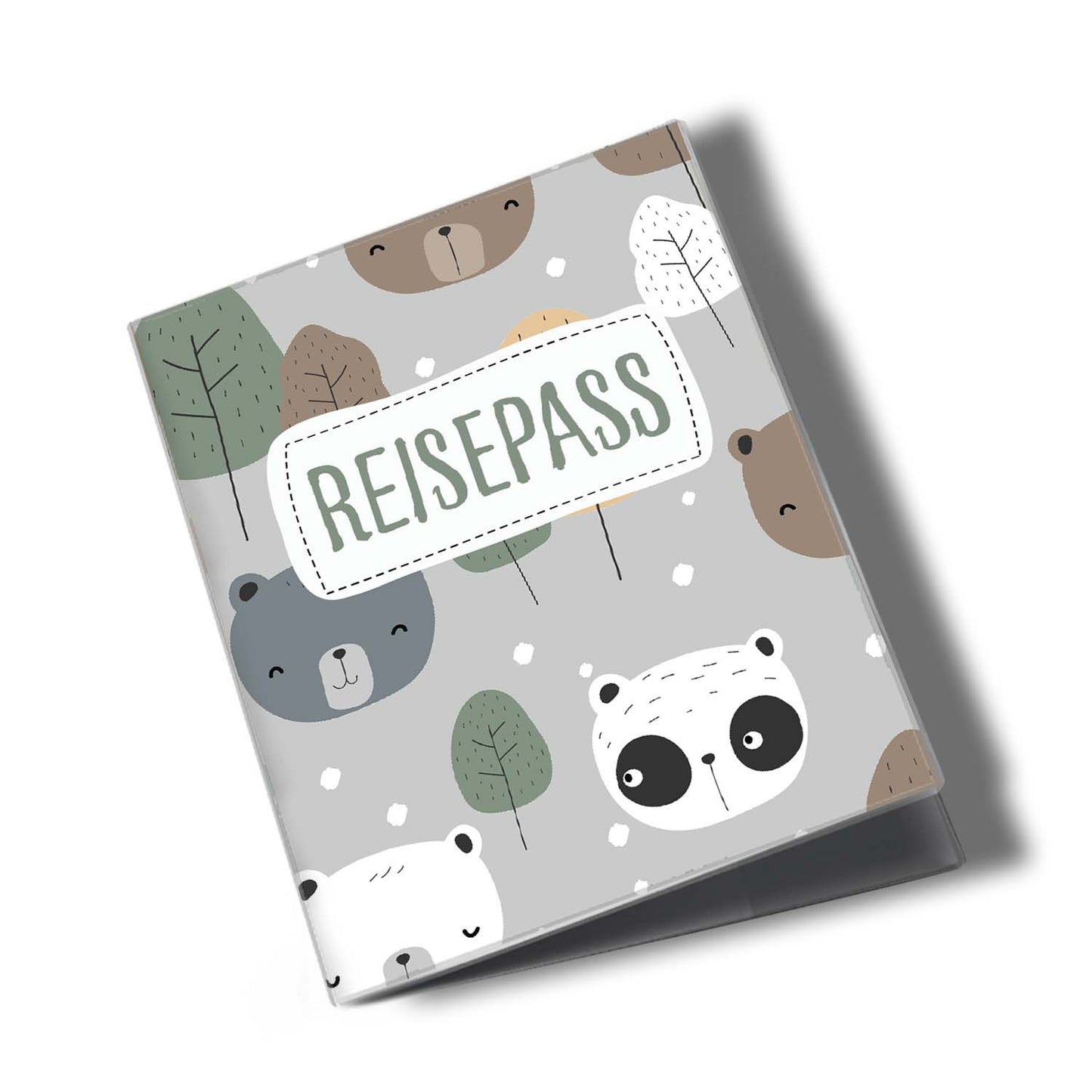 Cute Bears Reisepasshülle für Kinder
