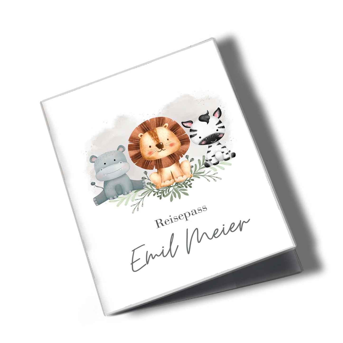 Wilde Freunde Reisepasshülle für Kinder Mit Personalisierung