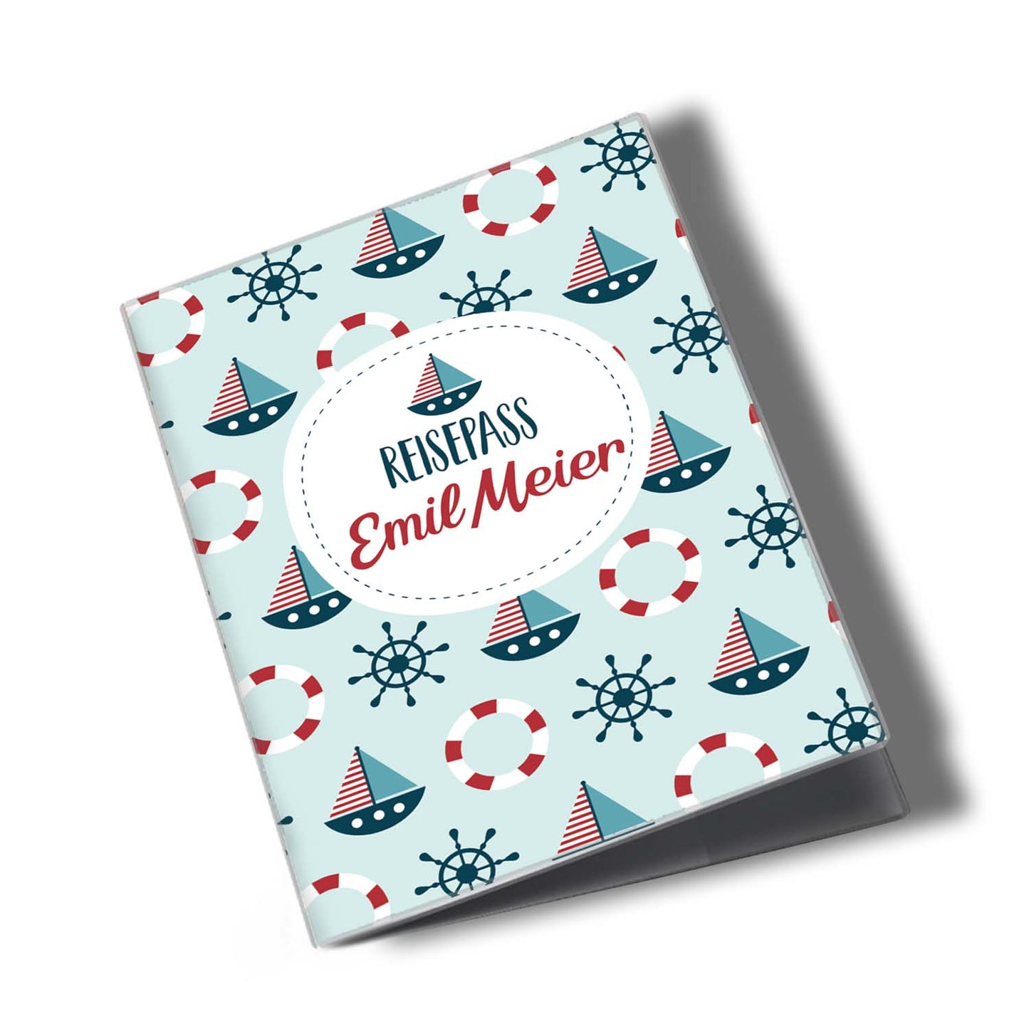 Maritim Reisepasshülle für Kinder Mit Personalisierung