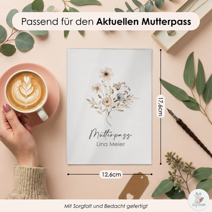 Blumenstrauß Mutterpasshülle Ohne Personalisierung