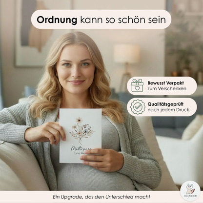 Blumenstrauß Mutterpasshülle Ohne Personalisierung