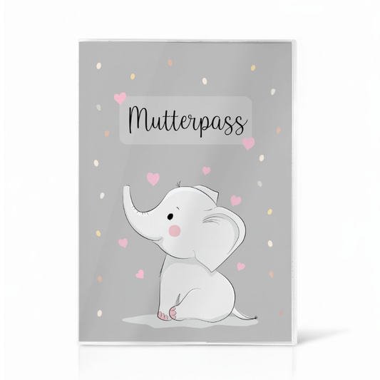 Elefant Mutterpasshülle Ohne Personalisierung