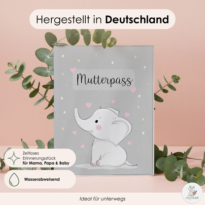 Elefant Mutterpasshülle Ohne Personalisierung