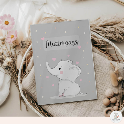 Elefant Mutterpasshülle Ohne Personalisierung