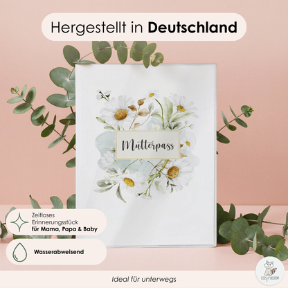Gänseblümchen Aquarell Mutterpasshülle Ohne Personalisierung